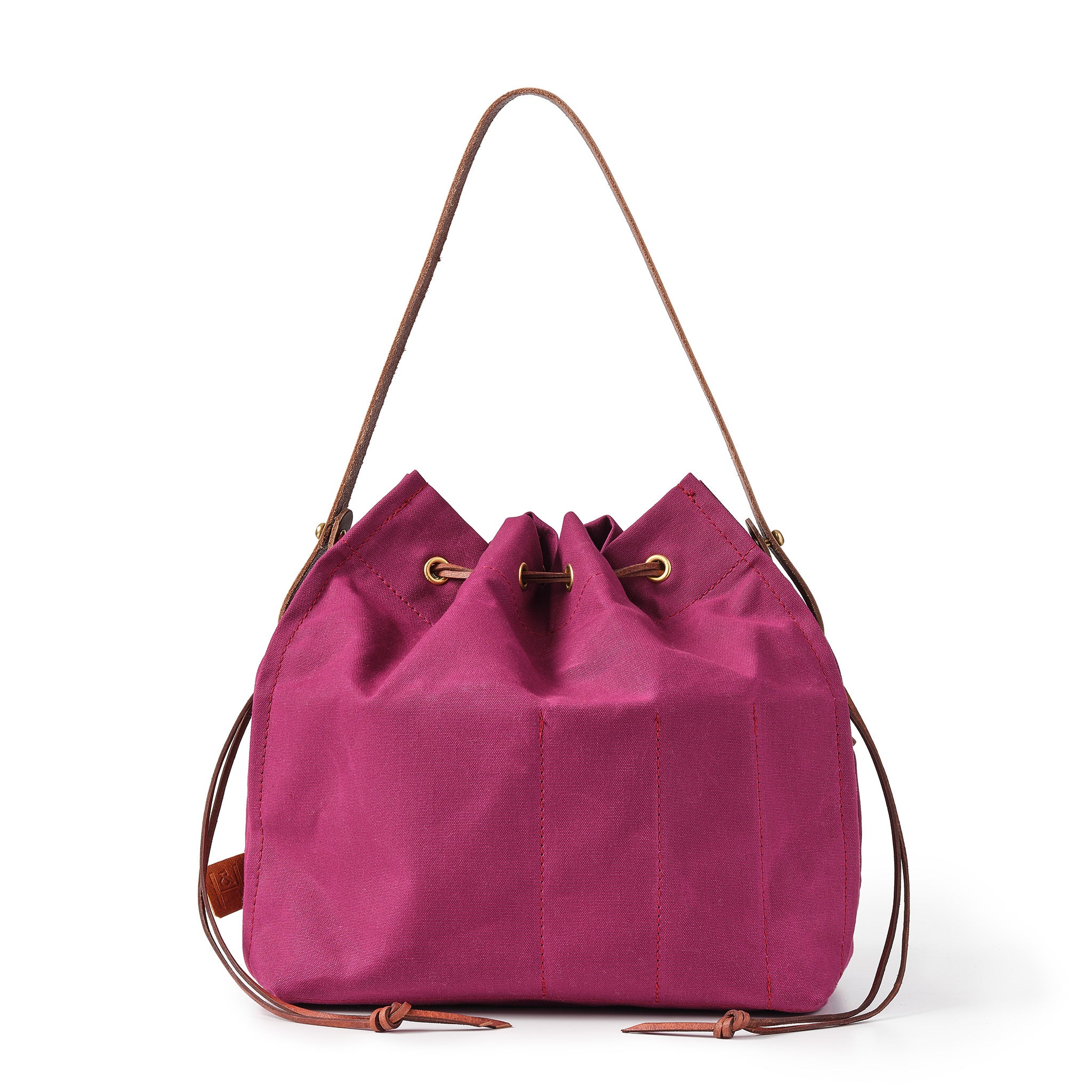 Hide and Hammer Deco bag Mulberry Front Short Strap