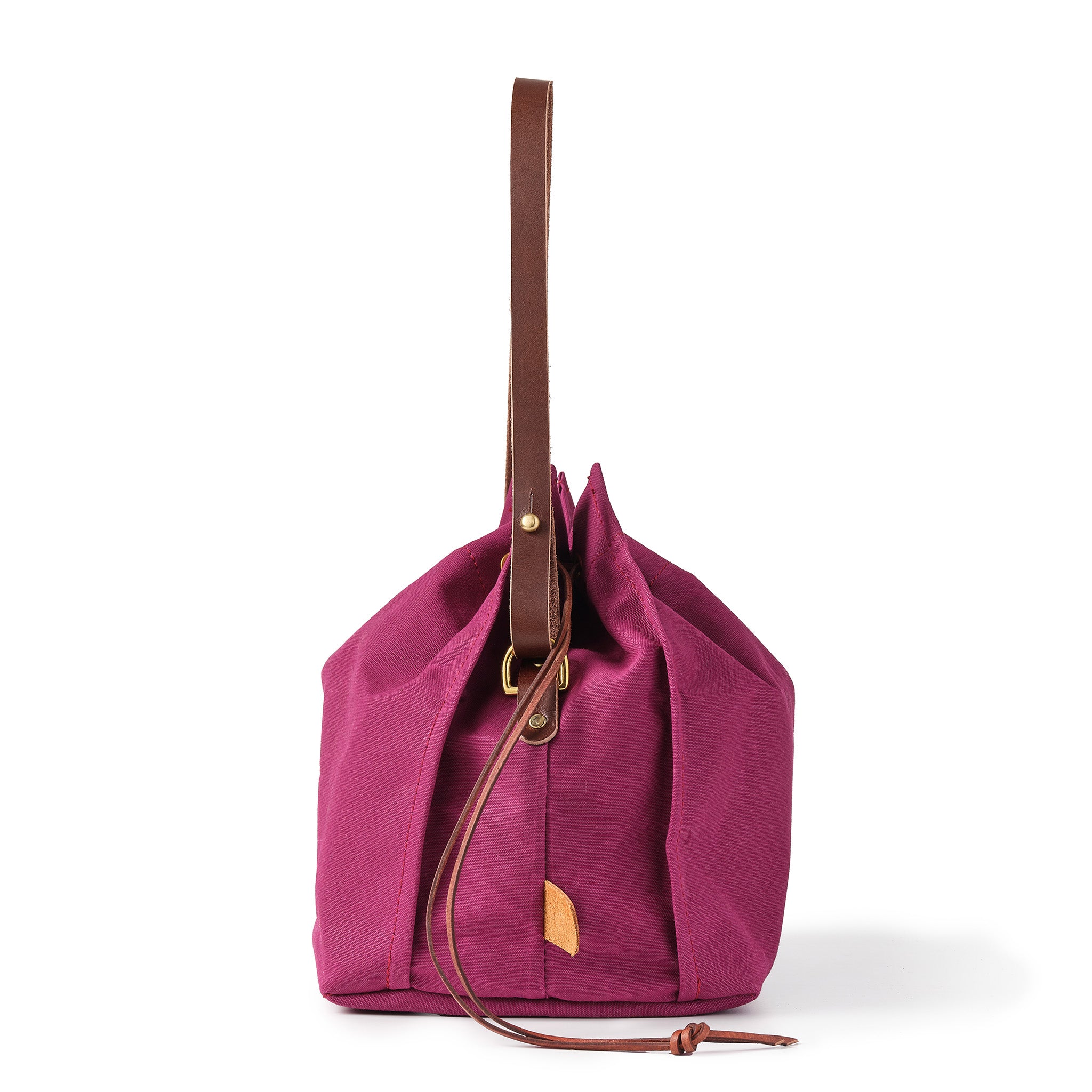 Hide and Hammer Deco bag Mulberry Side Short Strap