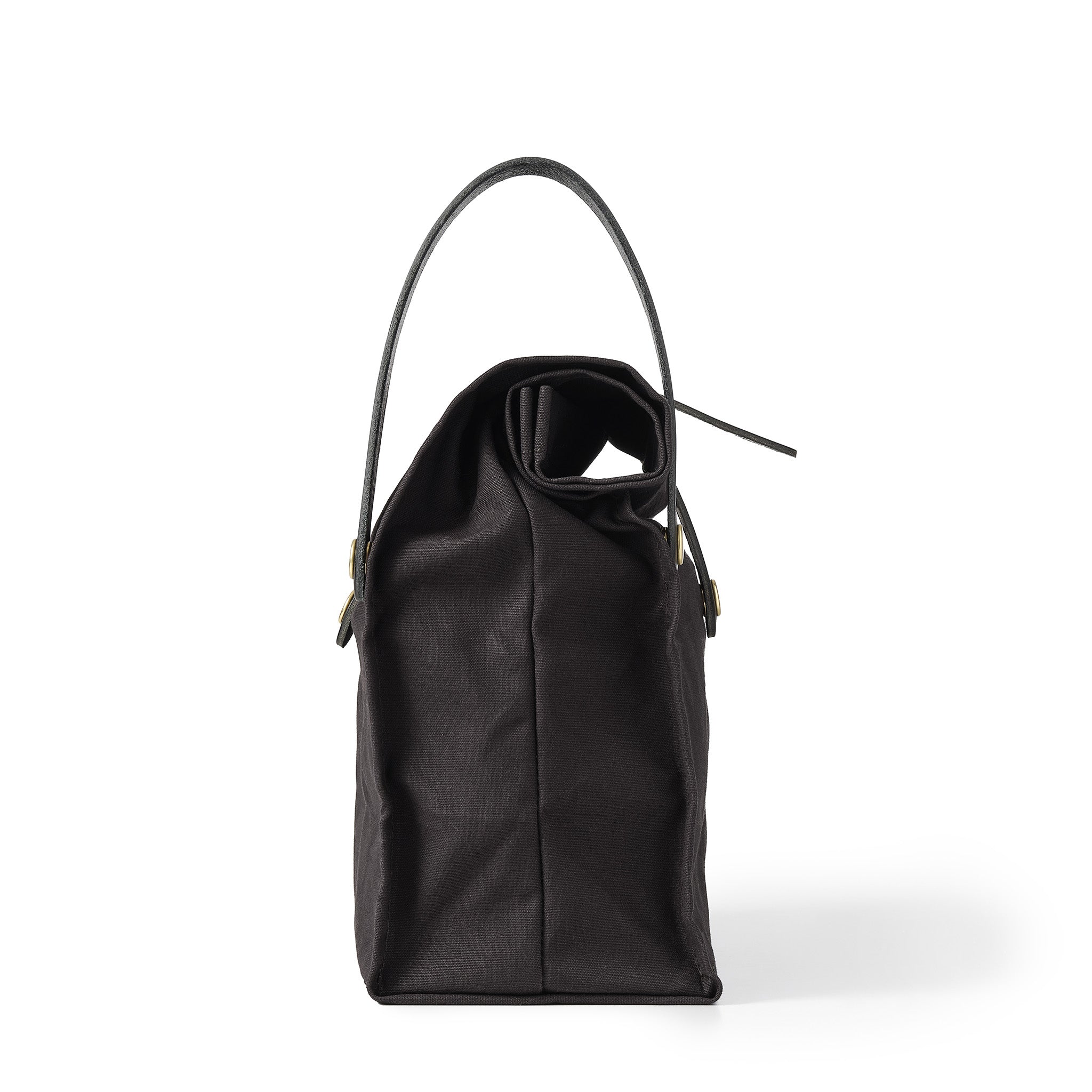 Hide and Hammer black iconic roll top side