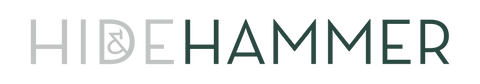 Hide and Hammer logo