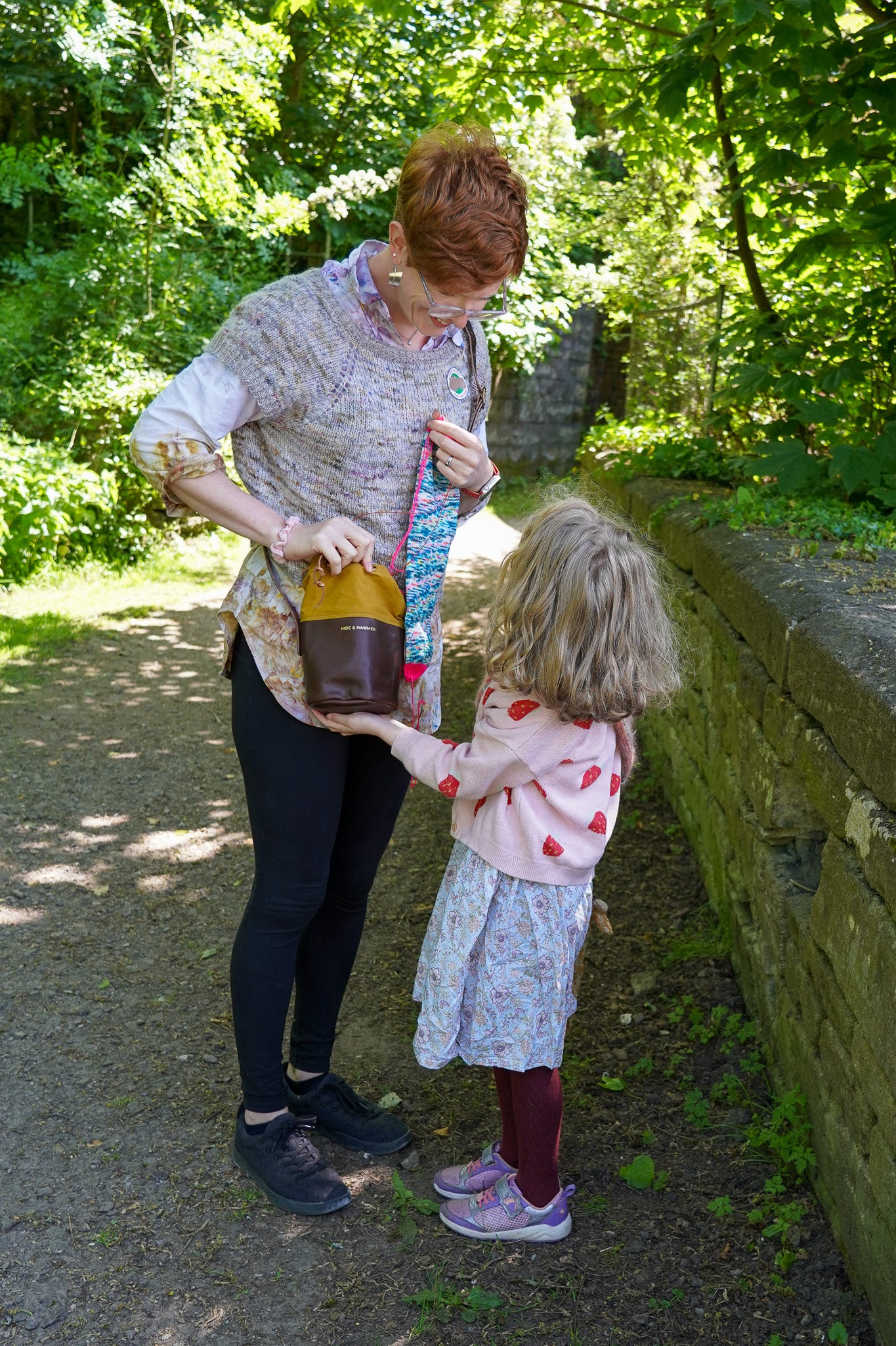 Knitting & Walking