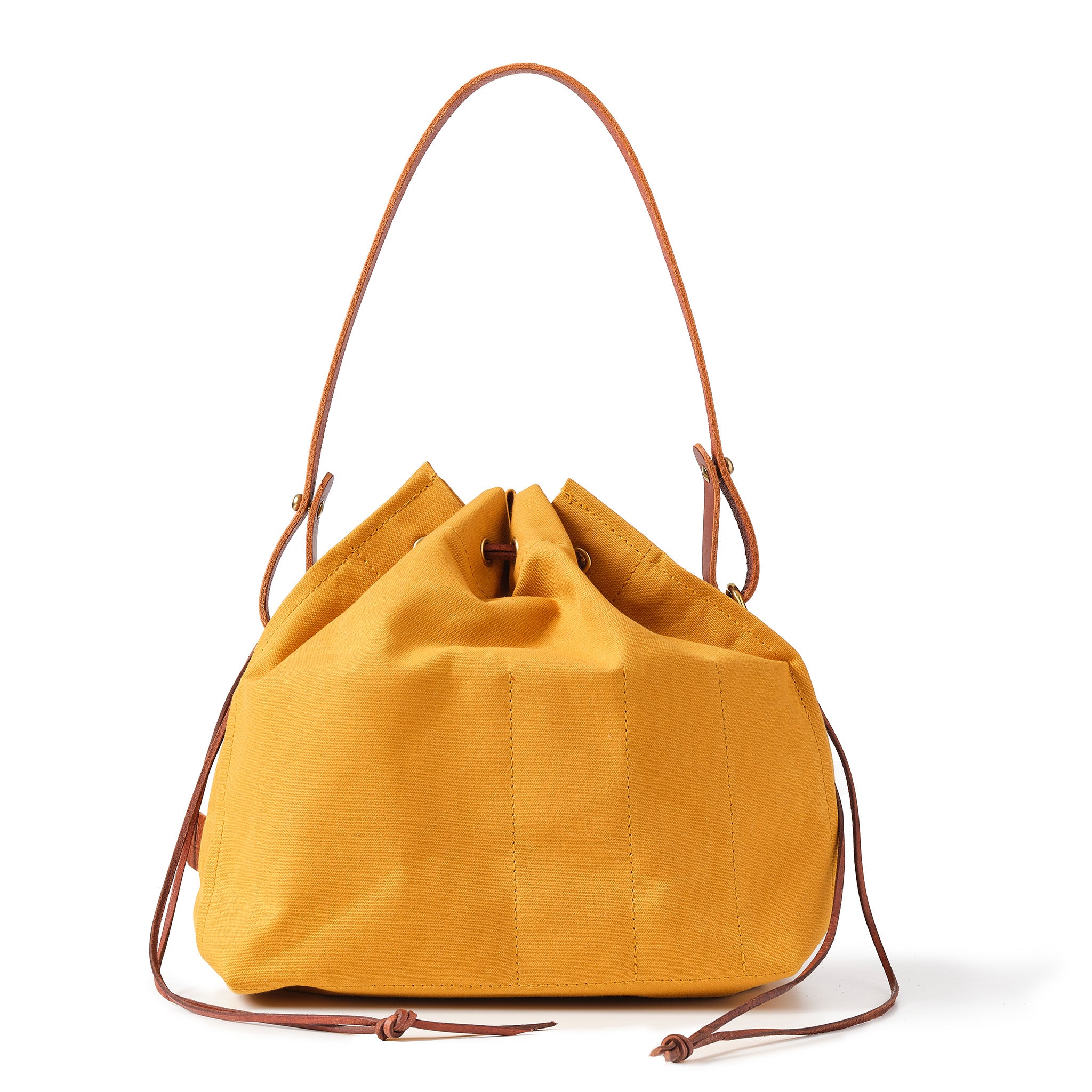 Hide and Hammer Deco bag Honey Front Short Strap