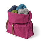 Hide and Hammer Mulberry XL roll top yarn