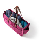 Hide and Hammer Neat tote mulberry