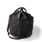 Hide and Hammer Overnight Drawstring Bag Black