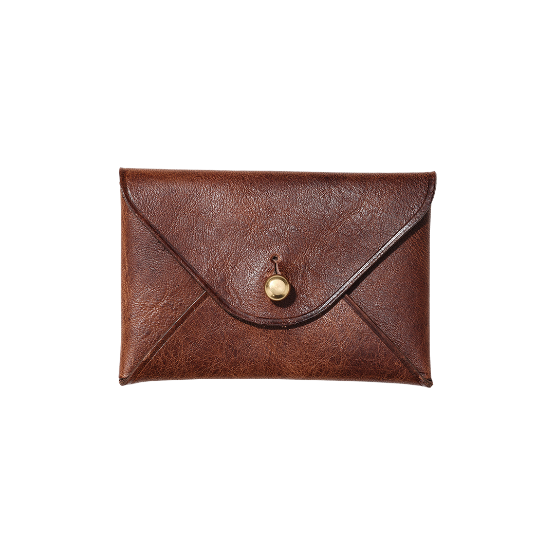 Hide and Hammer Card Case cobnut