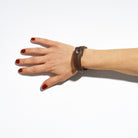 Hide and Hammer Magnetic leather cuff modelled